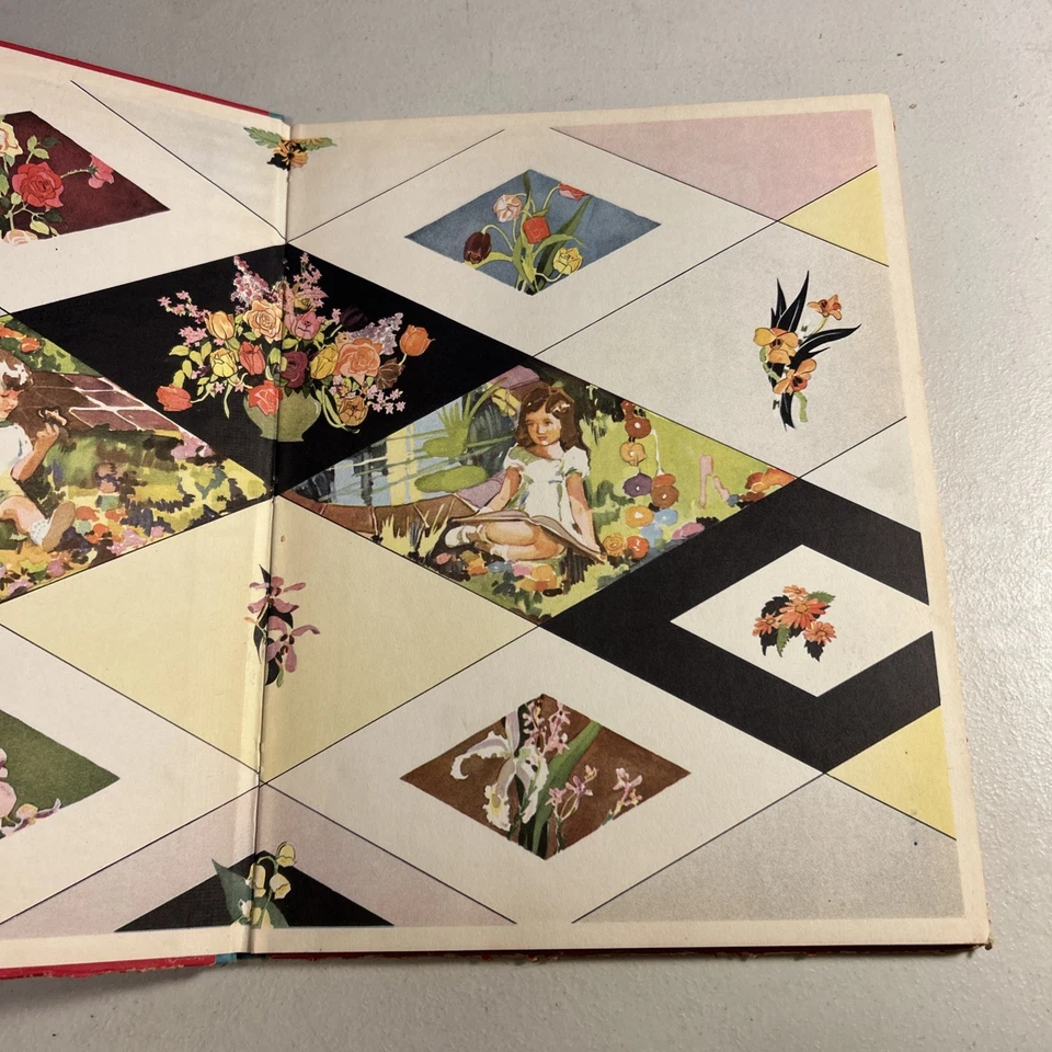 A Child's Garden of Verses by Robert Louis Stevenson HC + Picture Book VTG 1932 - Image 4 of 4