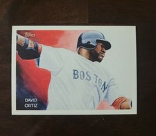 2010 Topps National Chicle David Ortiz #50 Boston Red Sox