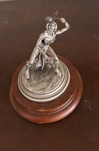 Crow Medicine Dancer Chilmark Fine Pewter Polland - 1982 - #902 Limited Ed - Picture 7 of 7