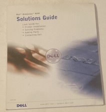 Dell Dimension 8200 Systems Solutions Guide Dell Support Very Good