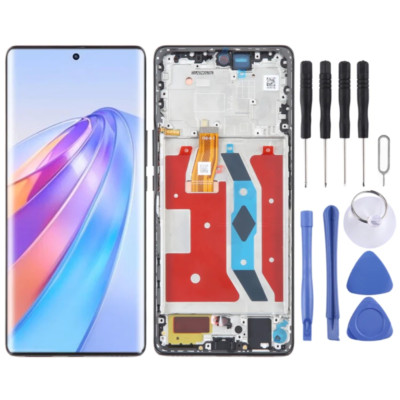 Original LCD Display Bildschirm Touch Digitizer Schwarz Rahmen für Honor X40 RMO-AN00