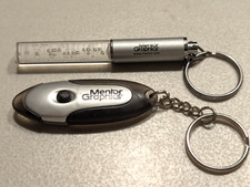 A Pair of "Mentor Graphics" Vintage Keychain