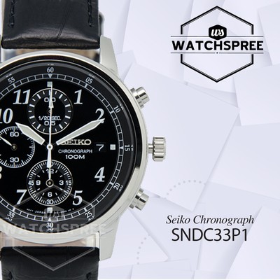 Seiko Chronograph Watch SNDC33P1 AU FAST \u0026 FREE | eBay