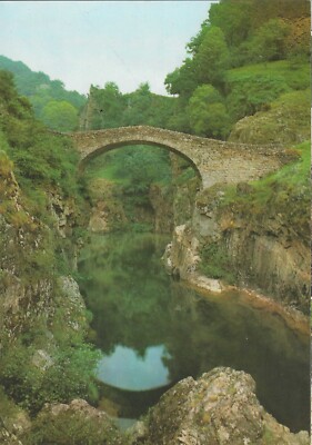 14687 - Ak zeigt Brücke über Wasser, L Ardèche