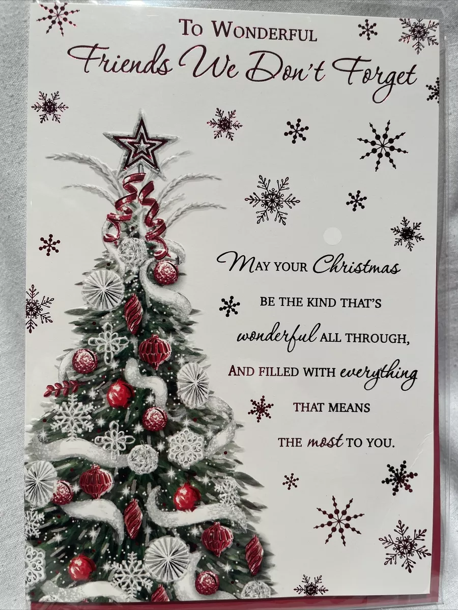 Christmas cards for friends deals