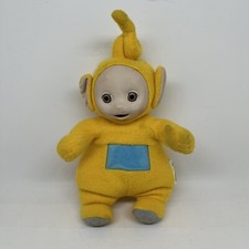 1998 Teletubbies Laa Laa Talking Plush 14 Playskool Untested READ