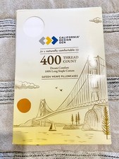 California Design Den Standard Queen Size Pillowcase Set - 400 Thread Count, 100