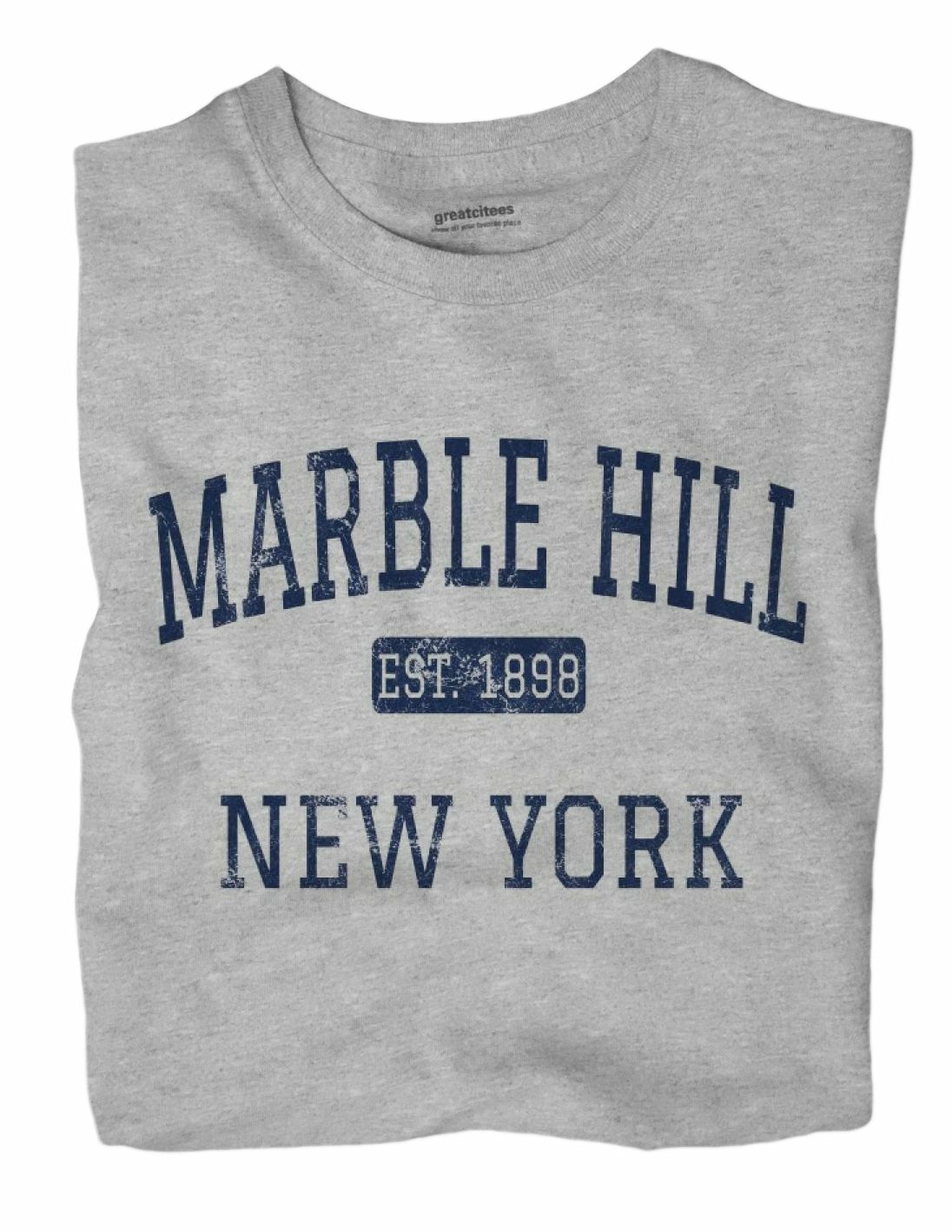 Marble Hill New York NY T-Shirt New York City EST