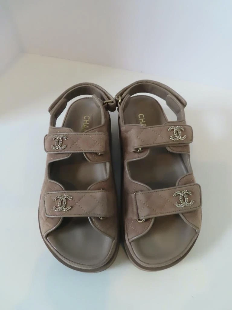 Chanel birkenstock hotsell style sandals
