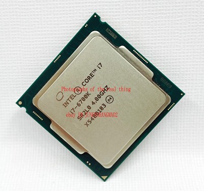 Intel Core i7-6700K SR2L0 4,0GHz-4,2 91W Quad-Core 8MB LGA1151 Desktop-Prozessor
