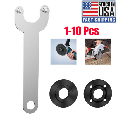 5/8-11 Angle Grinder Flange Nut & Wrench Kit (1 Wrench+2 Nuts) 4.5''/5''