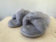 Journee Collection Winkk Gray Slippers Women's Size 11
