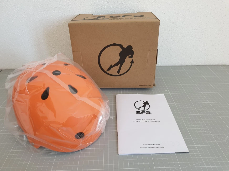 Skate Helmet Essentials-Mat Orange Größe XXS/XS 49- 52cm - Bild 2 von 4