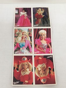 1997 Barbie valentine classroom trading cards 10 card ...