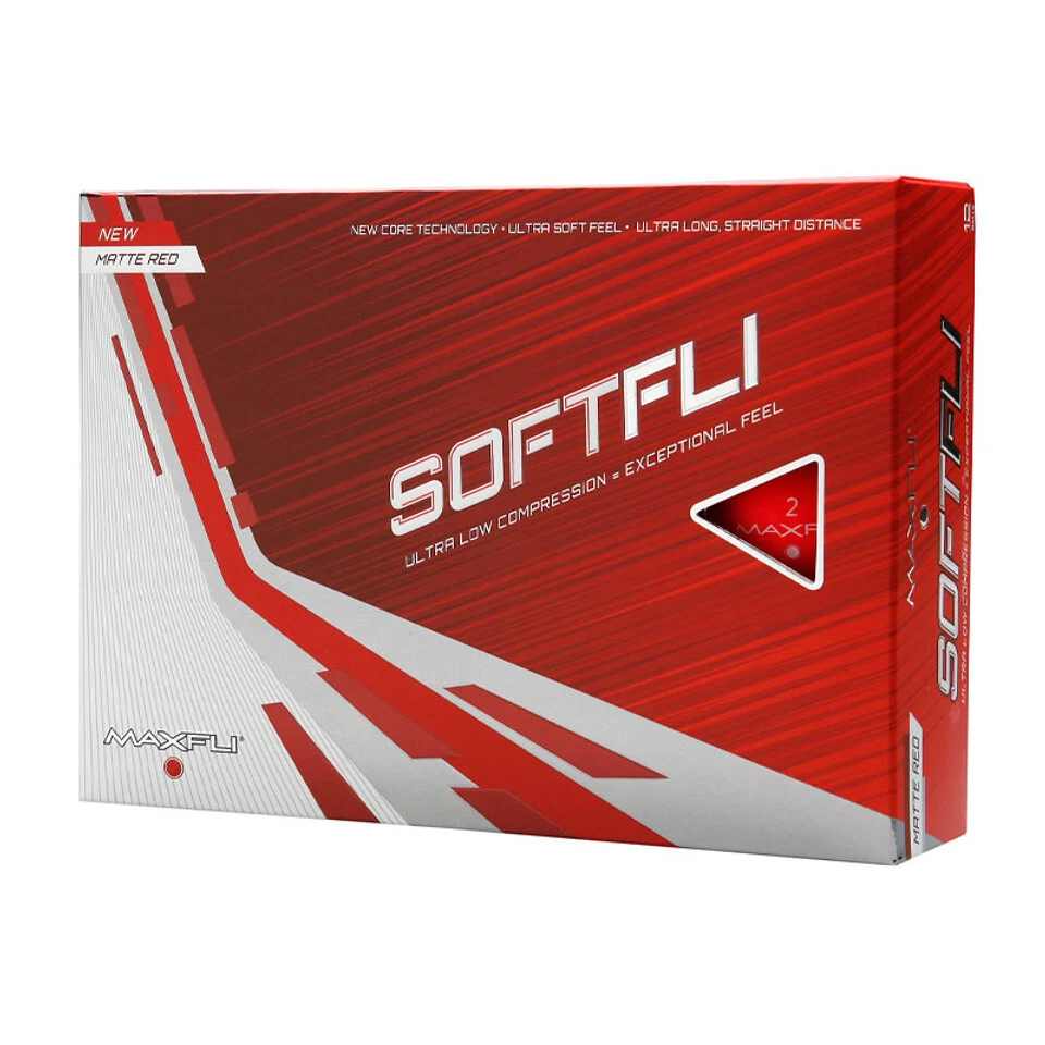 Maxfli SoftFli Matte Golf Balls Low Compression 35 Soft Feel 12/24/36 Pack - Image 2 of 4