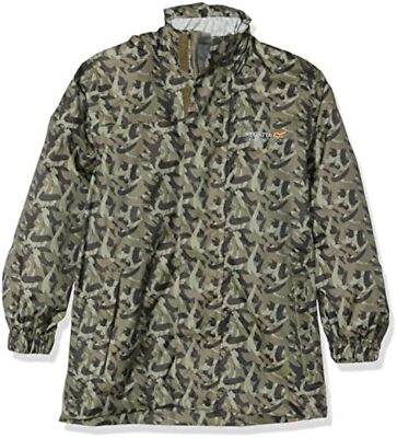 Regatta Great Outdoors Kids Waterproof Jacket (3-4 years (104)) (Fauna)