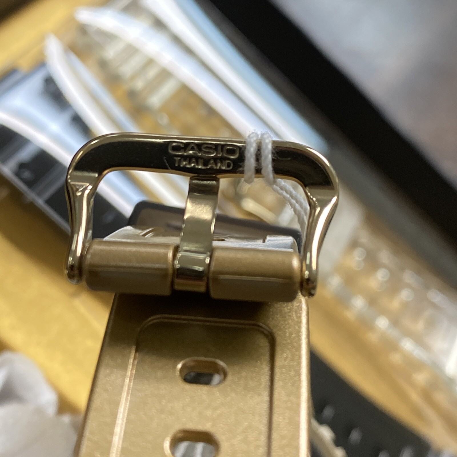 Casio G-Shock DWE-5600HG-1D Gold Chain Design Interchangeable Bezel & Band Watch