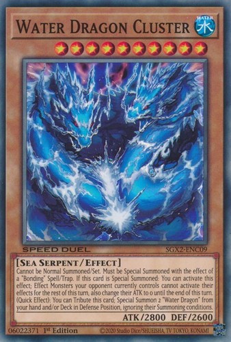 Yugioh GX Bastion Misawa Premium 54 Card Deck Water Dragon Cluster + Extras  | eBay