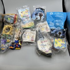 Lot of 15 Vintage Fast Food Toys McDonalds, Burger King, Wendys 90 s