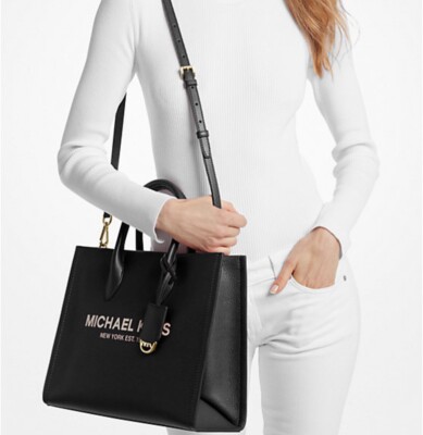 Michael Kors Mirella Women's Tote, Medium - 35S2G7ZT7L (Navy) for