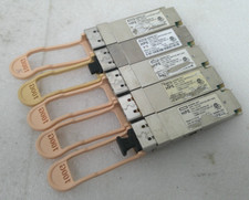 Lot of 5: HPE 100GB QSFP28 Transceiver 845966-B21, FTLC9551REPM-HP, 849443-001