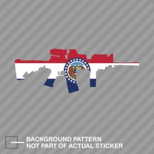 Missouri State Shape Ar15 Sticker Decal Vinyl Ar-15 M16 M-16 Mo Missouri State Shape Ar15 Sticker Decal Vinyl Ar-15 M16 M-16 Mo