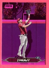 2024 Stadium Club Pink Foil #1 Mike Trout---*FREE SHIPPING