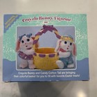 Vintage Hallmark Crayola Bunnies Easter Basket 1991 Bunny Figure — photo 1