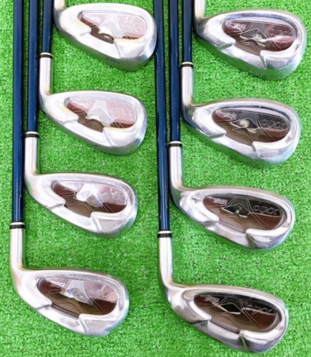Ladies Xxio 5 Iron Set 5-9 PwAwSw 8pc RH MP500 Graphite Flex A Women Golf Clubs - Picture 1 of 9