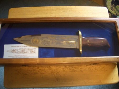 Buck Bowie Collectible Vintage Factory Manufactured Fixed Blade Knives
