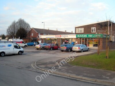 Photo 6x4 Suburban shops in Wimpson Lane Millbrook Millbrook/SU3813  c2010
