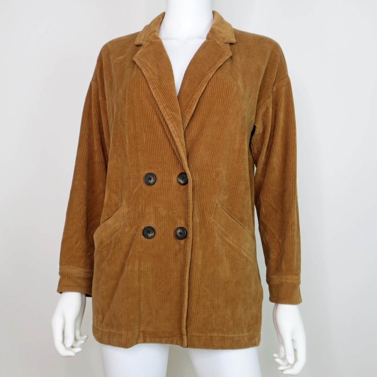 Madewell Knit Corduroy Redford Blazer Brown Neutral Minimalist