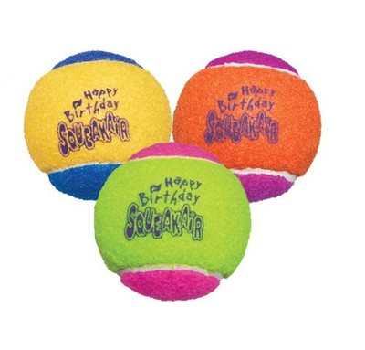 kong squeaker ball medium