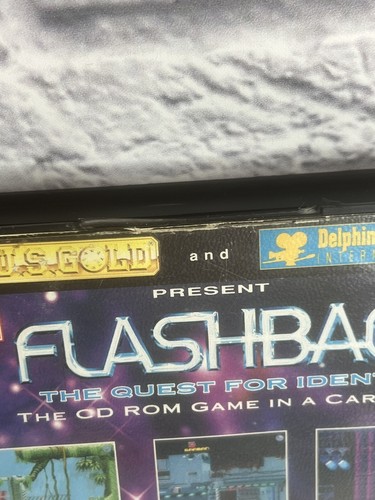 Flashback: The Quest For Identity (Sega Genesis) Cart & Case, No Manual - Tested - Picture 5 of 10