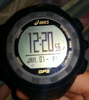 asics gps watch black edition sport running watch AG01 GPS | eBay