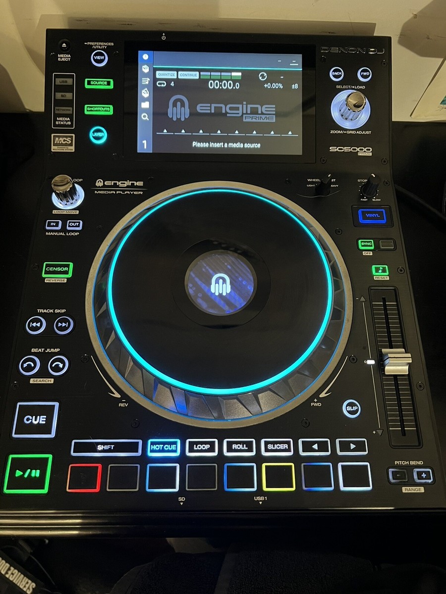 Denon DJ SC5000 Prime Controller Professional Standalone Pro DJ