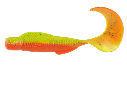 K.P Baits Mud Minnow 3,5" 8,75 Cm 5 Pièces Zander Hecht Twister Grub Weich - Photo 32/45