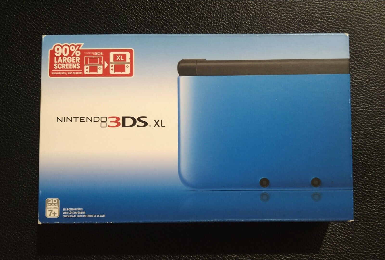 nintendo 3ds xl red vs blue