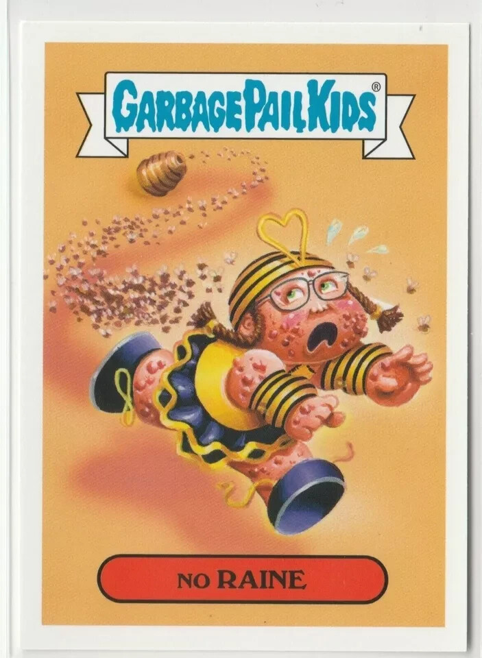 No Raine 4b Garbage Pail Kids GPK 2019 We Hate the 90s Trading Card