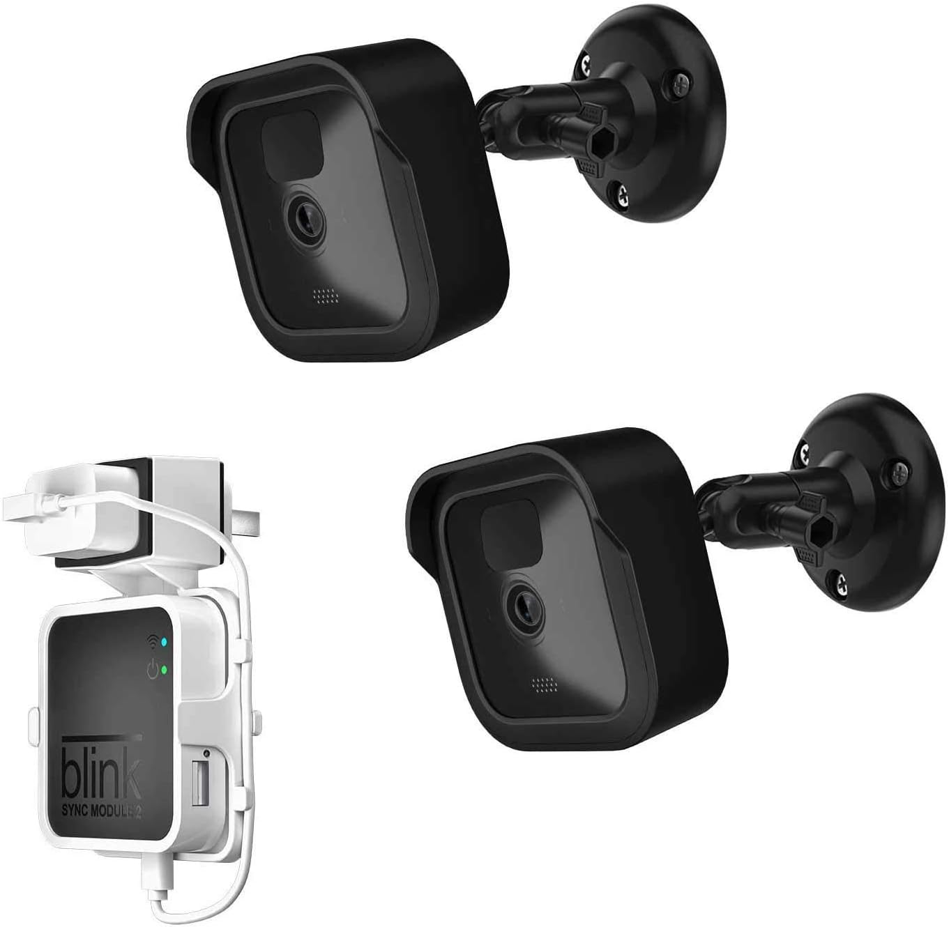 Blink Outdoor Camera Mount Bracket, Indoor & Outdoor Wall Mount Blink Sync Modul