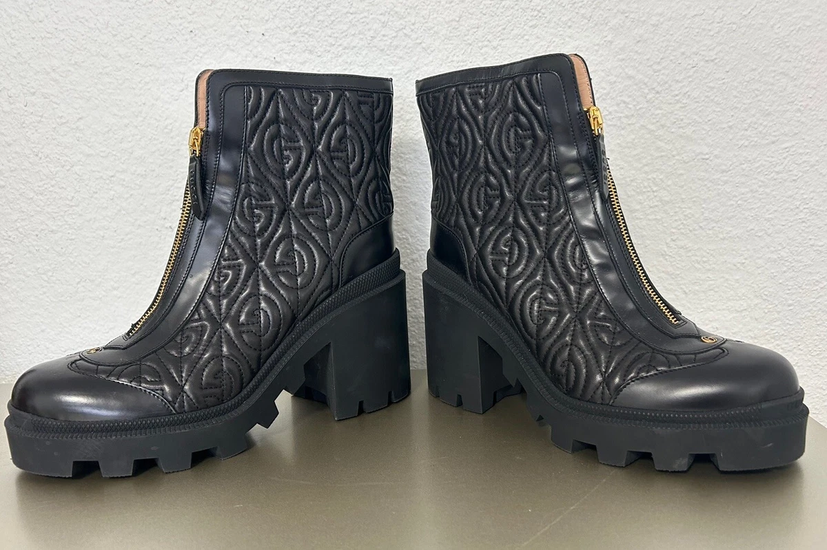 Gucci Monogram Shoes Indiana Women's Boots for sale | eBay