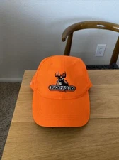 Bright Orange Hunting Cap BuckMaster Adjustable Strap Hunter Gear