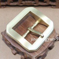 Solid Brass Belt Buckle Men's Pin Belt Buckles Fits For 1.5 inches Belt