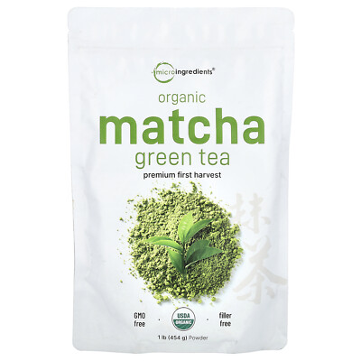 Organic Matcha Green Tea, 1 lb (454 g)