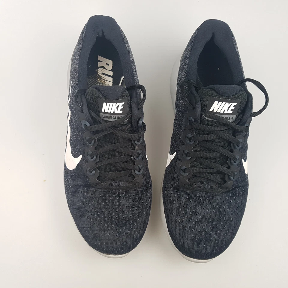 Women's NIKE 'Lunarglide 9' Sz 10 US Shoes Black Grey | 3+ Extra 10% Off Foto 3 de 4
