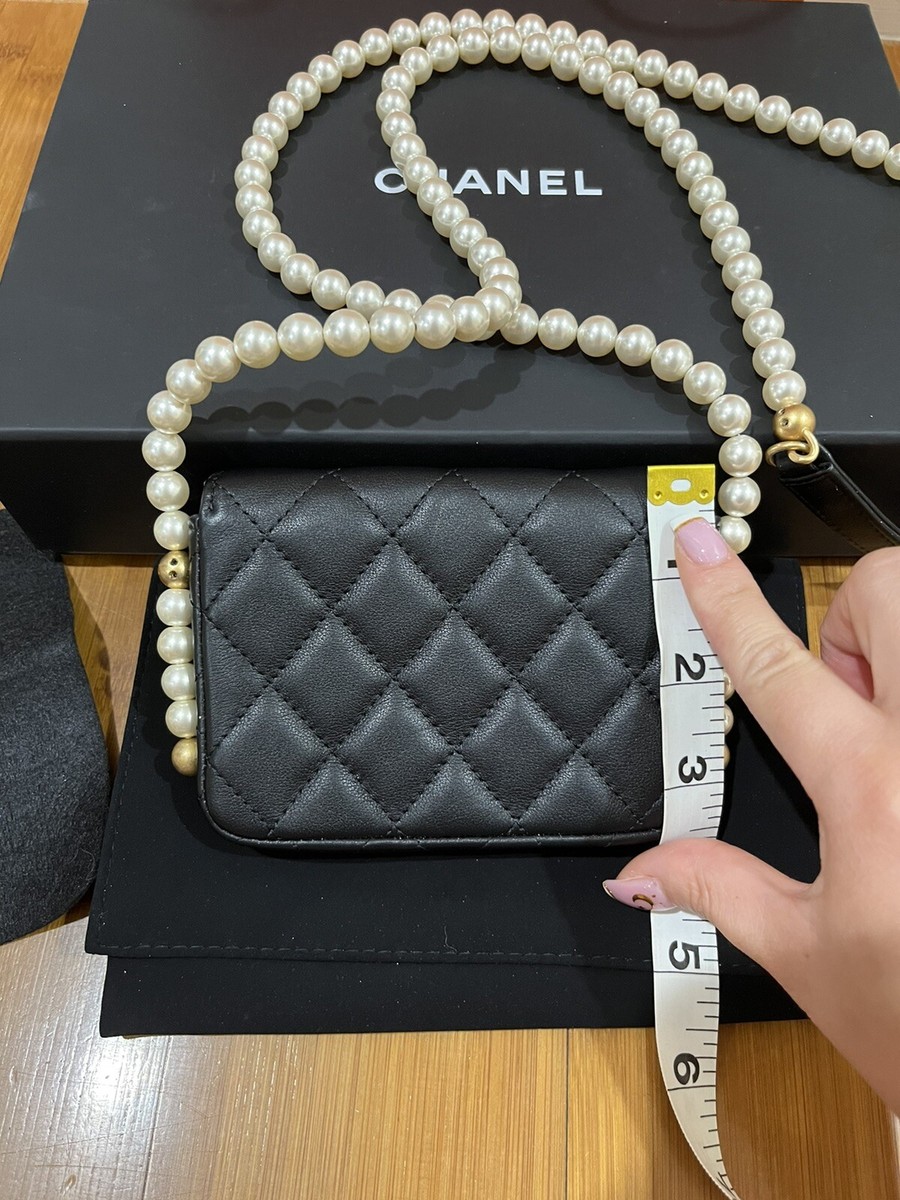ポーチ付き★送料込♪【CHANEL】25SS CLUTCH WITH CHAIN Chanel clutch with pearl crush chain | eBay