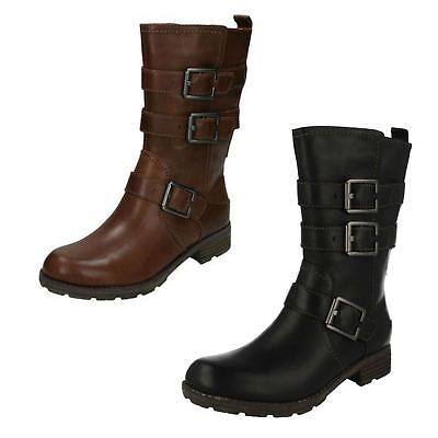 biker boots clarks