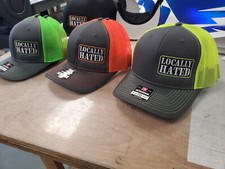 Locally Hated Snapback Richardson 112 Trucker Hat Or Flex Fit S/m L/xl Or Option
