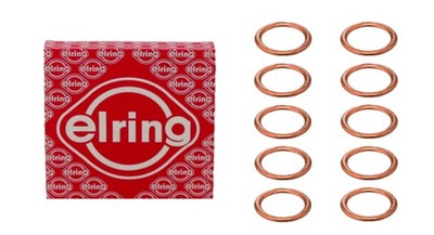 10x ELRING Dichtring Ölablassschraube für PEUGEOT 1007 104 106 I II 108 2008