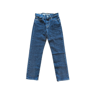 NWT Levi s Premium Wedgie Straight Jeans 26x28 High Rise Blue 100% Cotton Women